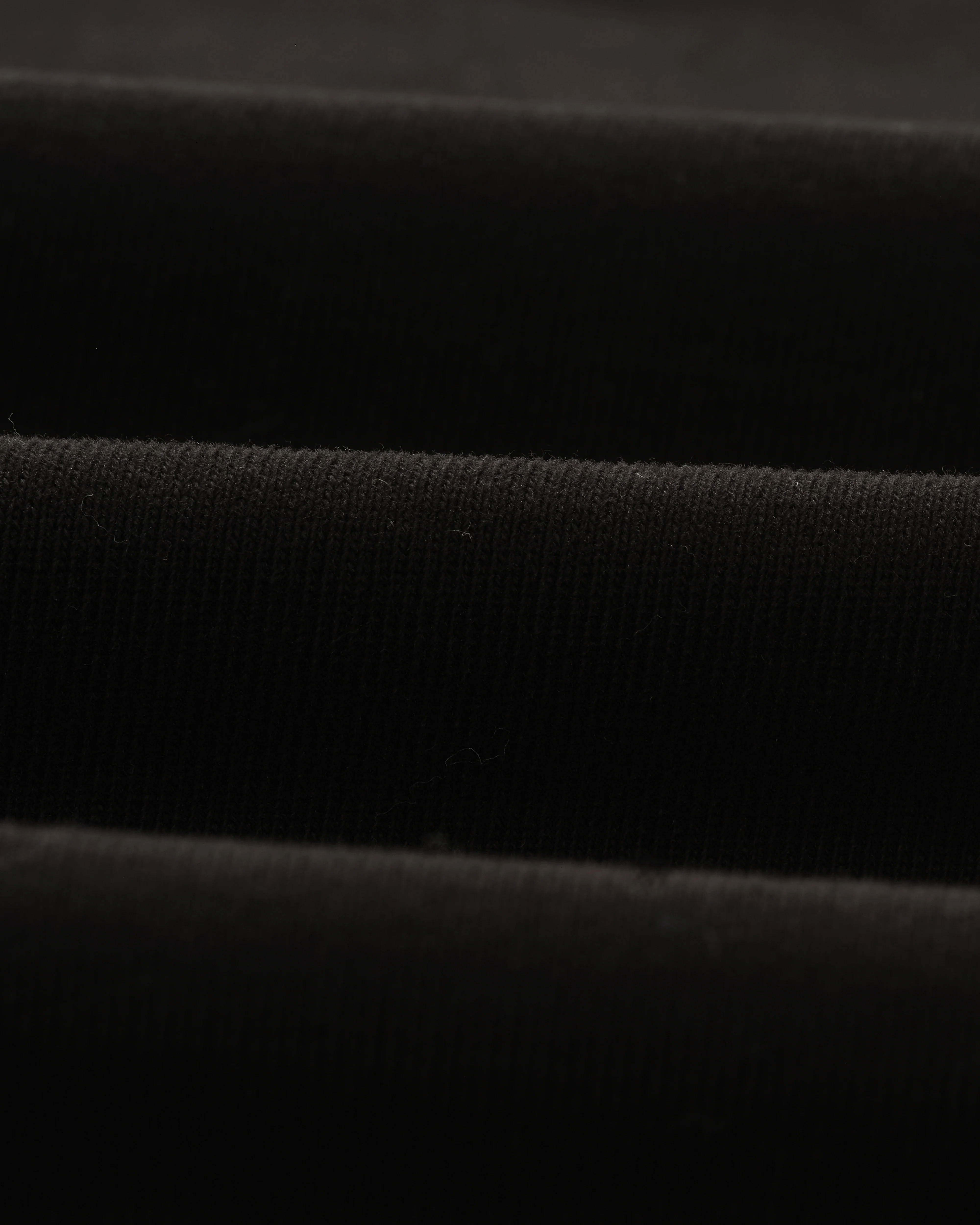 Dean - Black Embroidered Logo Organic Cotton T-Shirt - Image 10