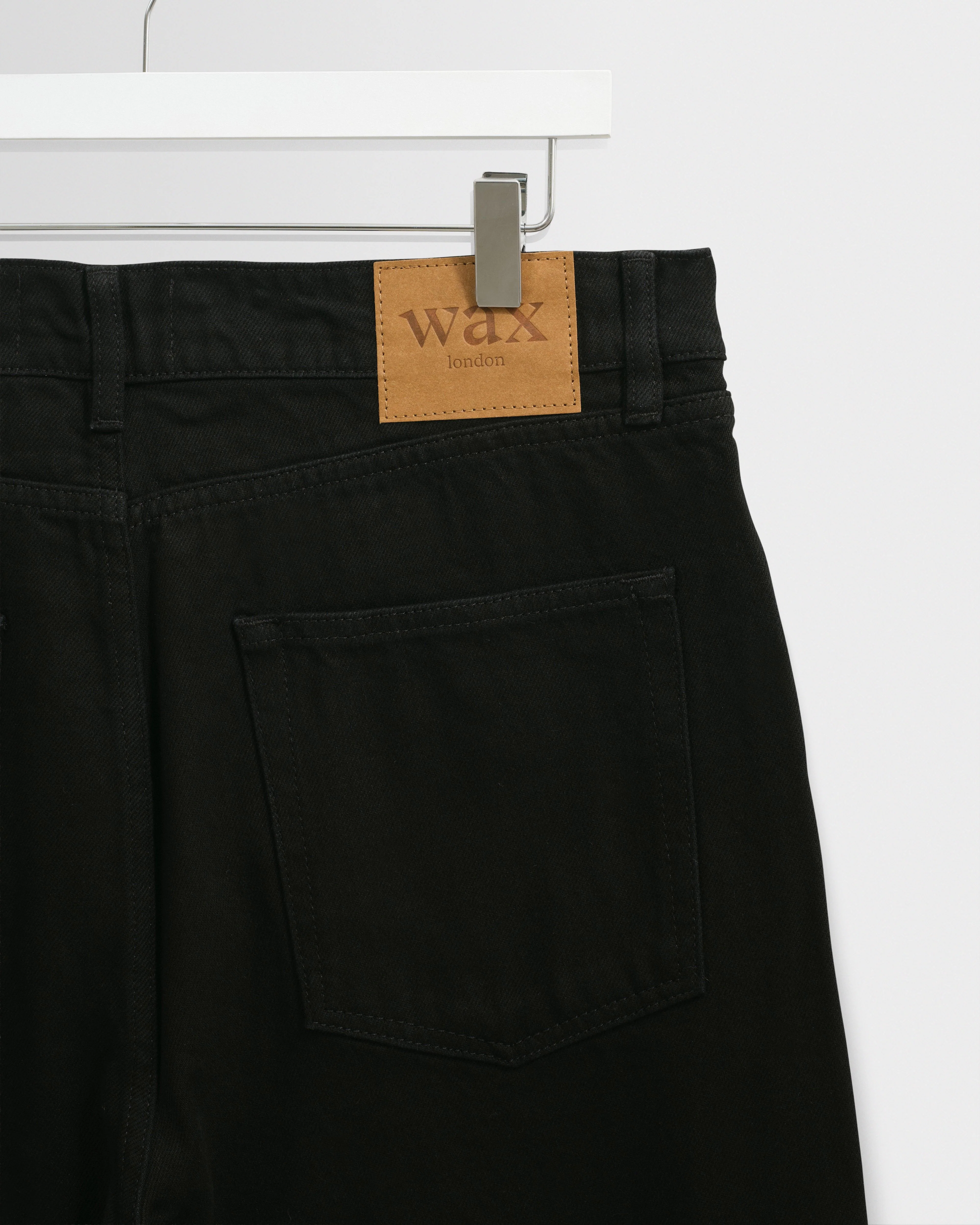 Felix - Black Loose Fit Denim Jeans - Image 7