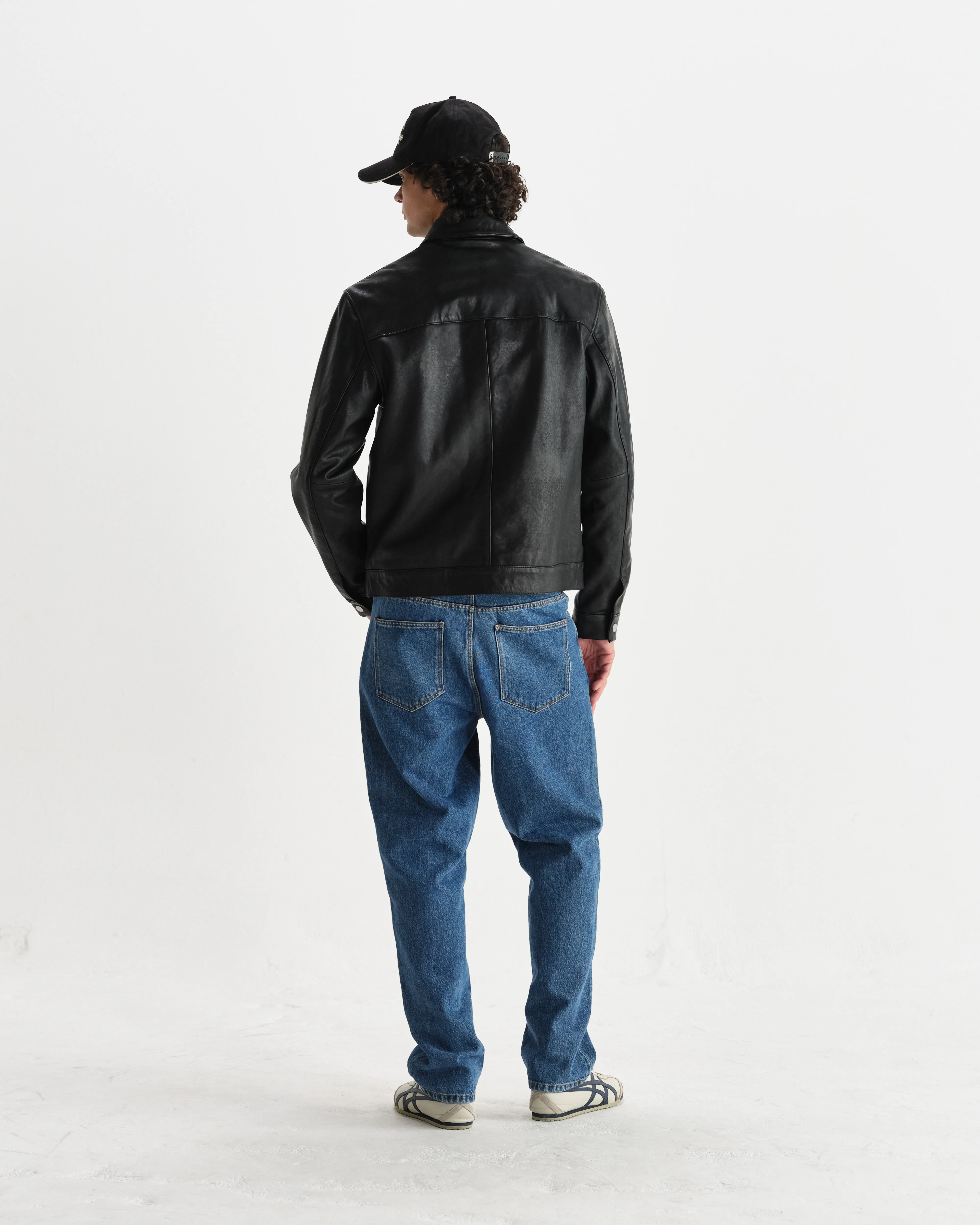 Kendal - Black Leather Jacket - Image 6