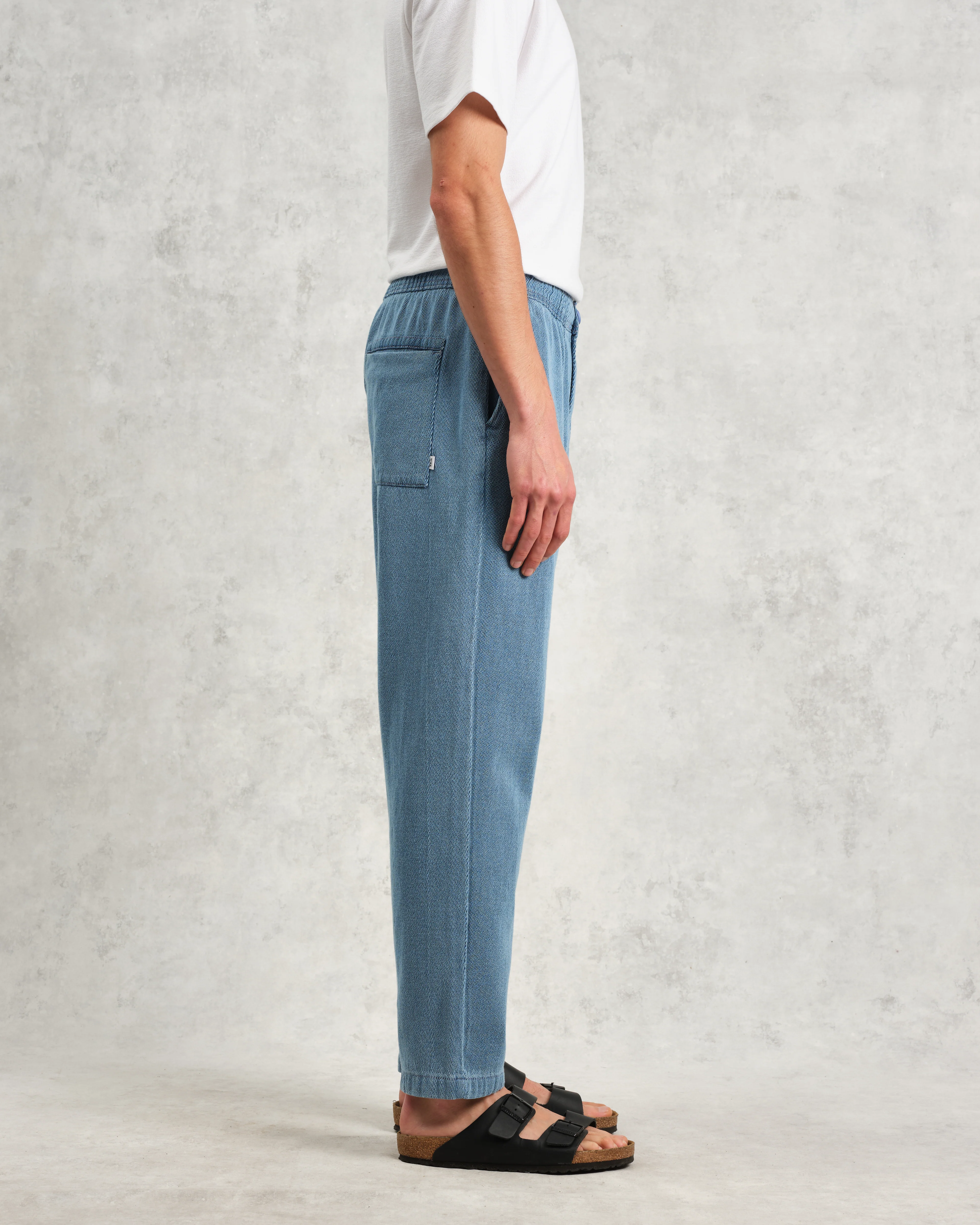 Kurt - Indigo Organic Cotton Trousers - Image 5