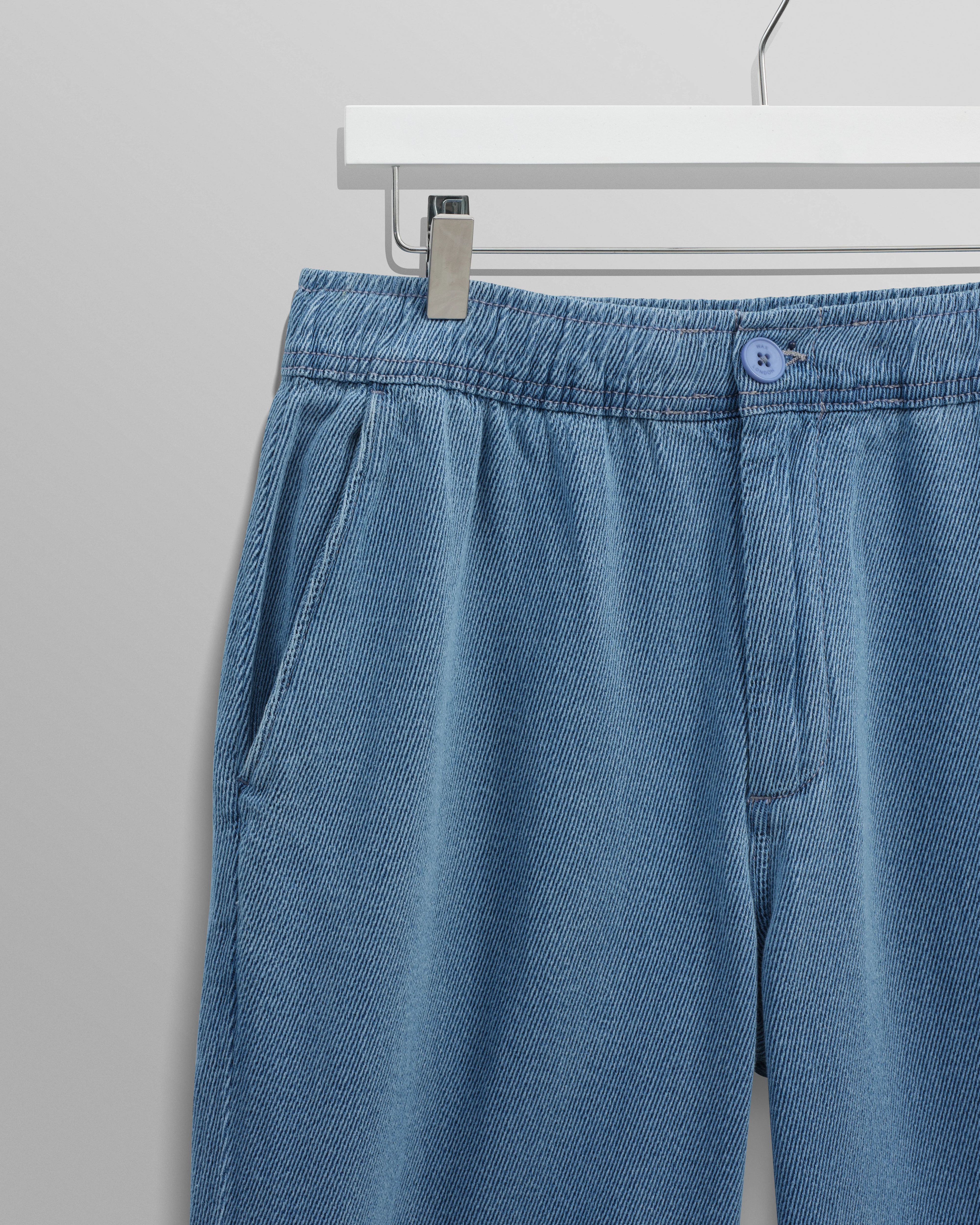 Kurt - Indigo Organic Cotton Trousers - Image 8