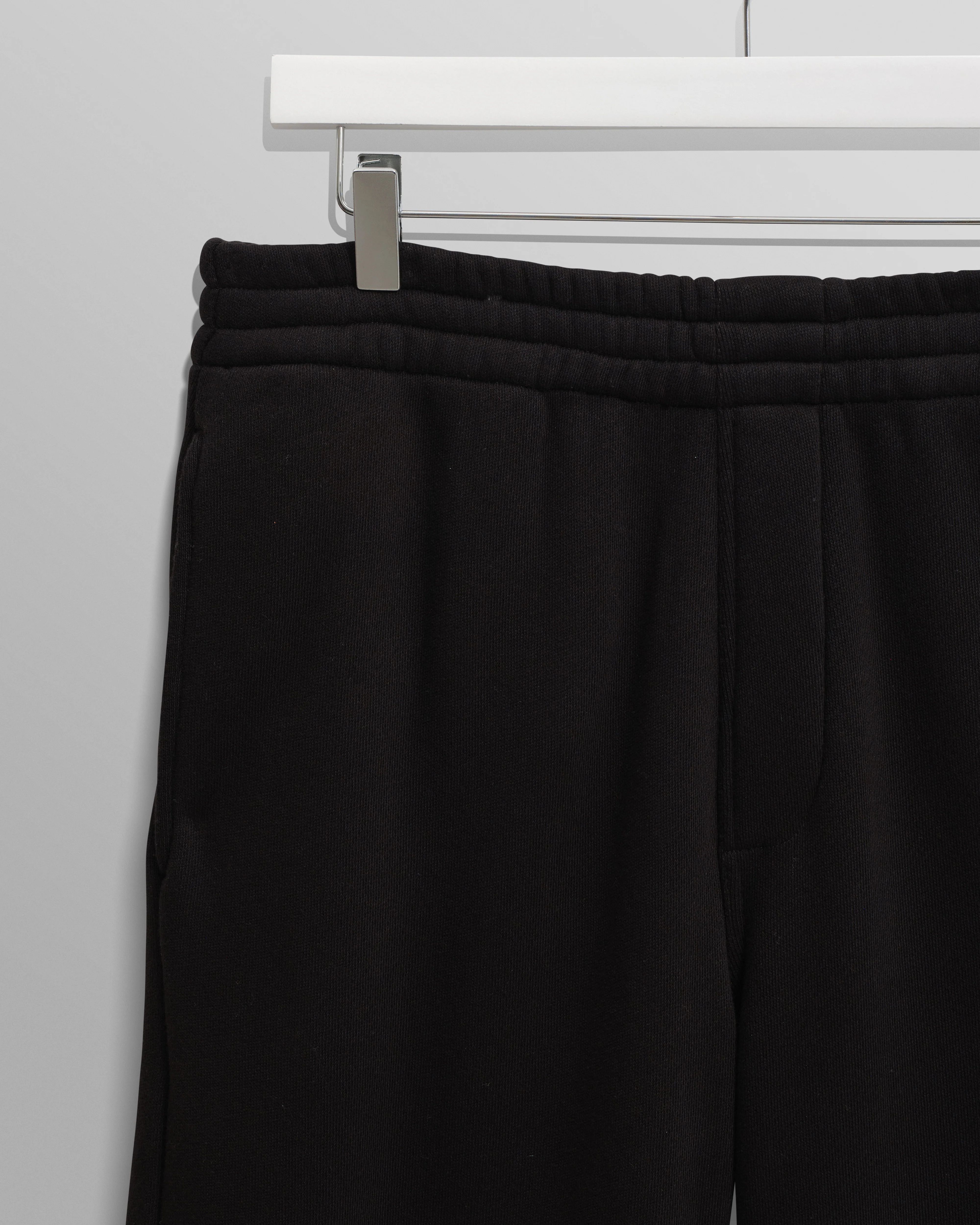 Ska - Black Embroidered Logo Loopback Cotton Joggers - Image 7