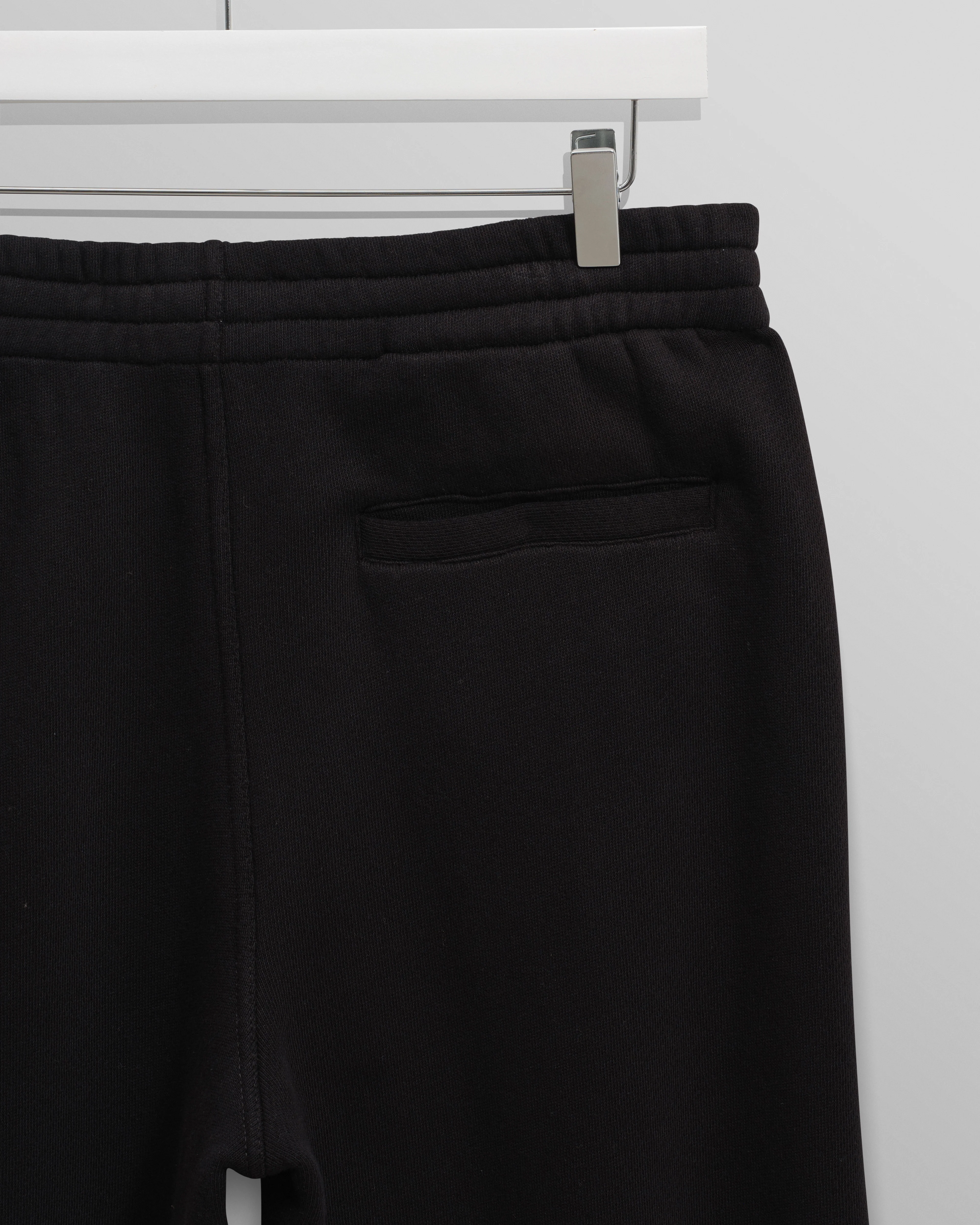 Ska - Black Embroidered Logo Loopback Cotton Joggers - Image 9