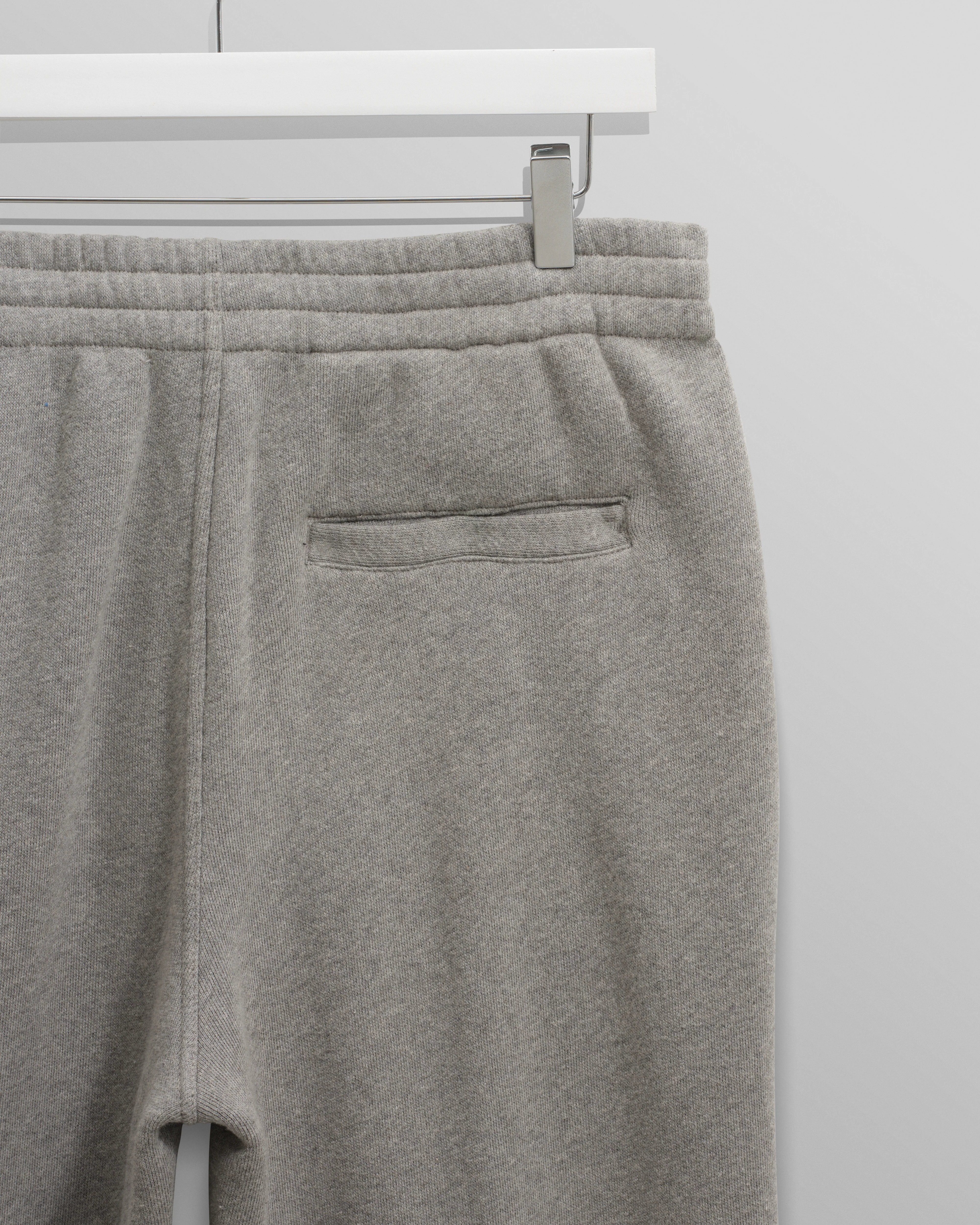 Ska - Grey Embroidered Logo Loopback Cotton Joggers - Image 10