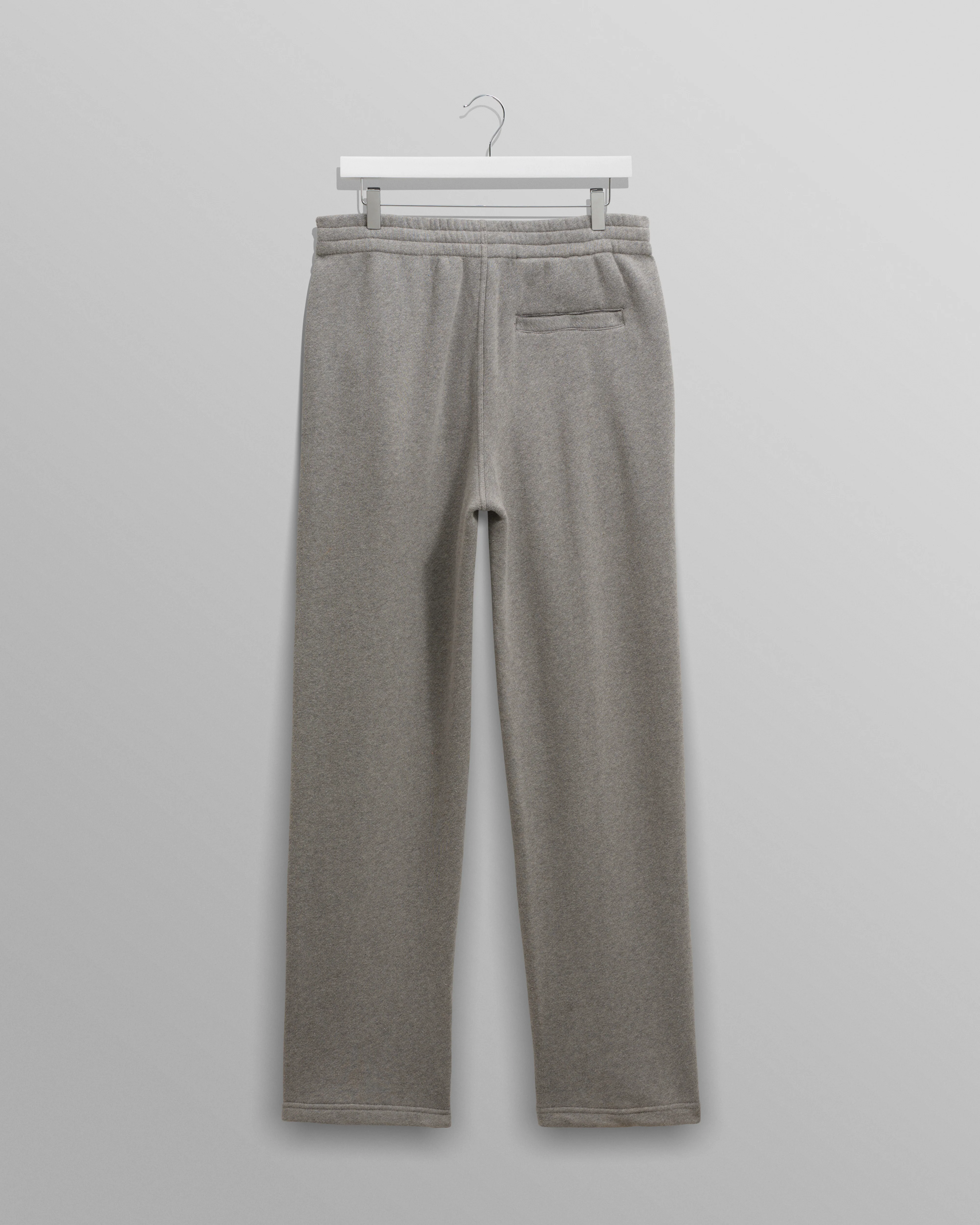 Ska - Grey Embroidered Logo Loopback Cotton Joggers - Image 9