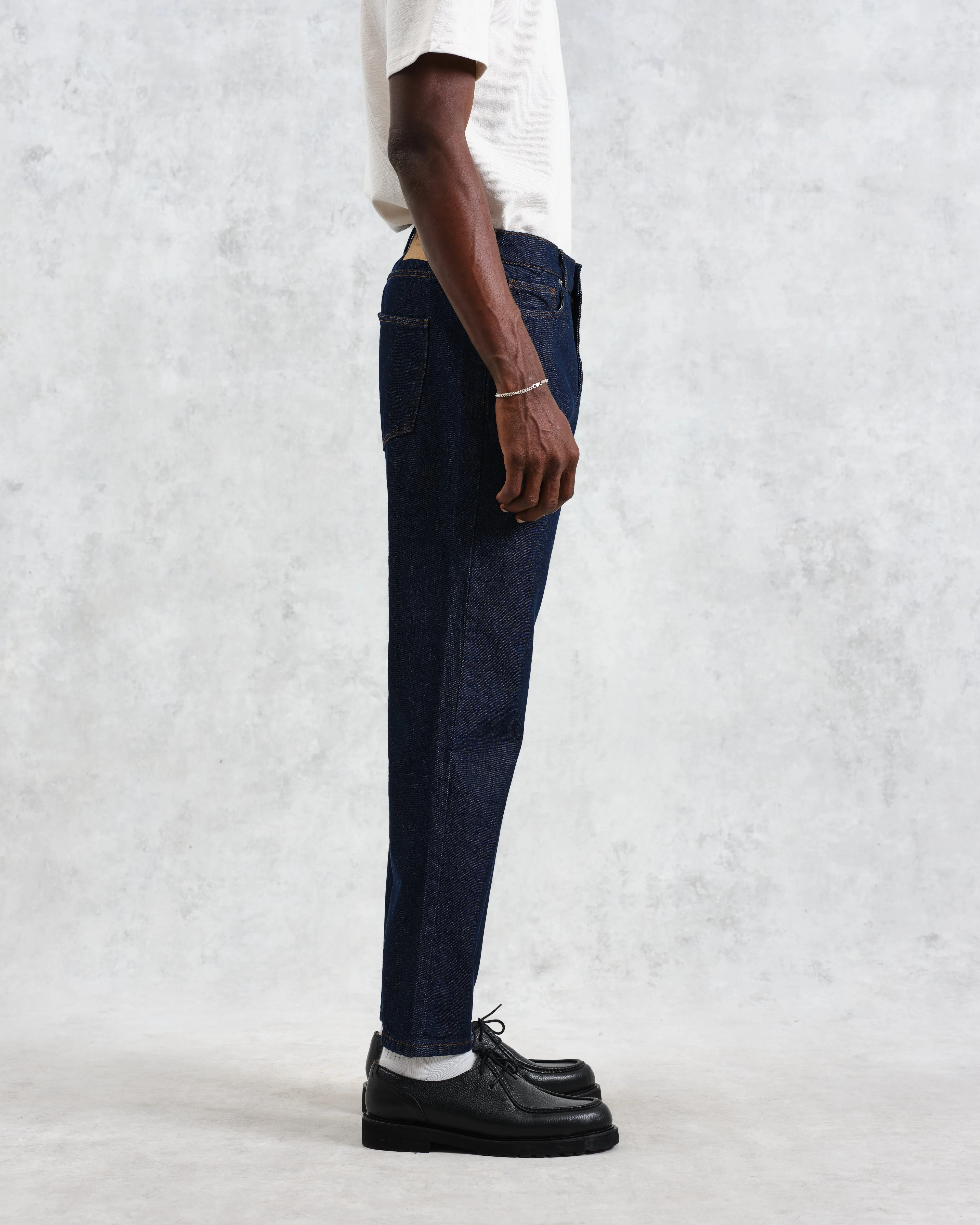 Soho - Dark Rinse Wash Slim Fit Denim Jeans - Image 5