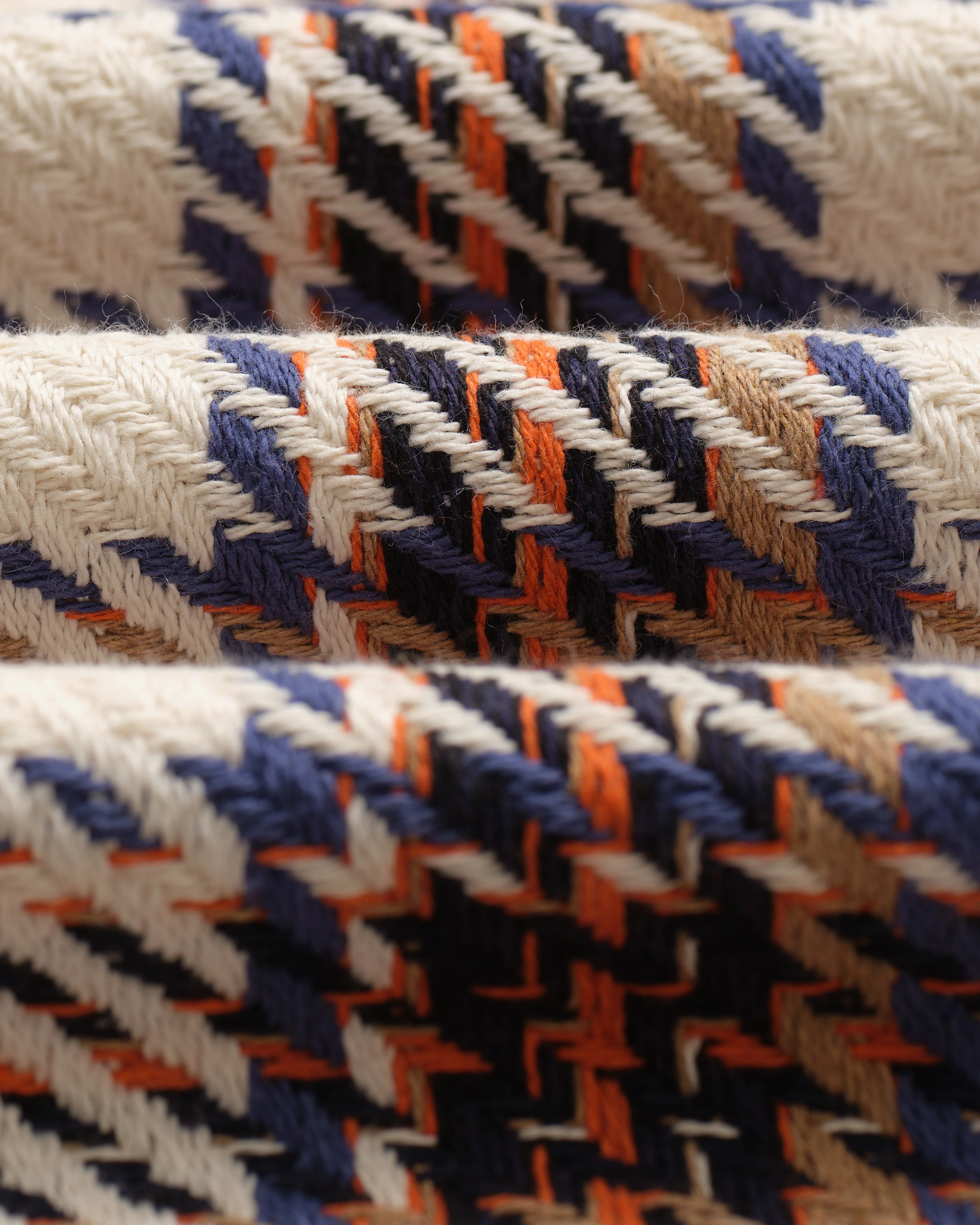 Whiting - Ecru And Multicolour Zoar Check Overshirt - Image 9