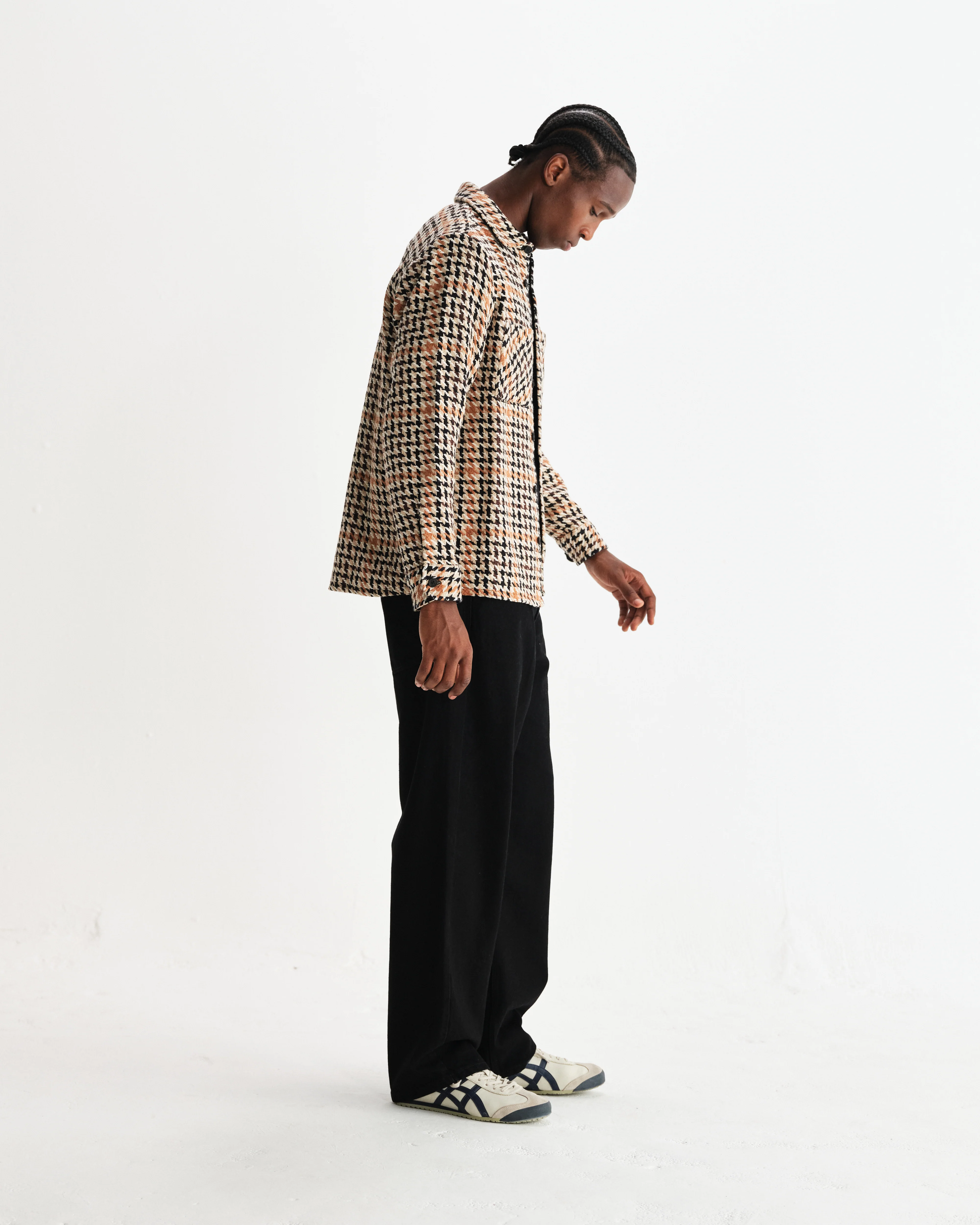 Whiting - Natural Houndstooth-Weave Overshirt - Image 5