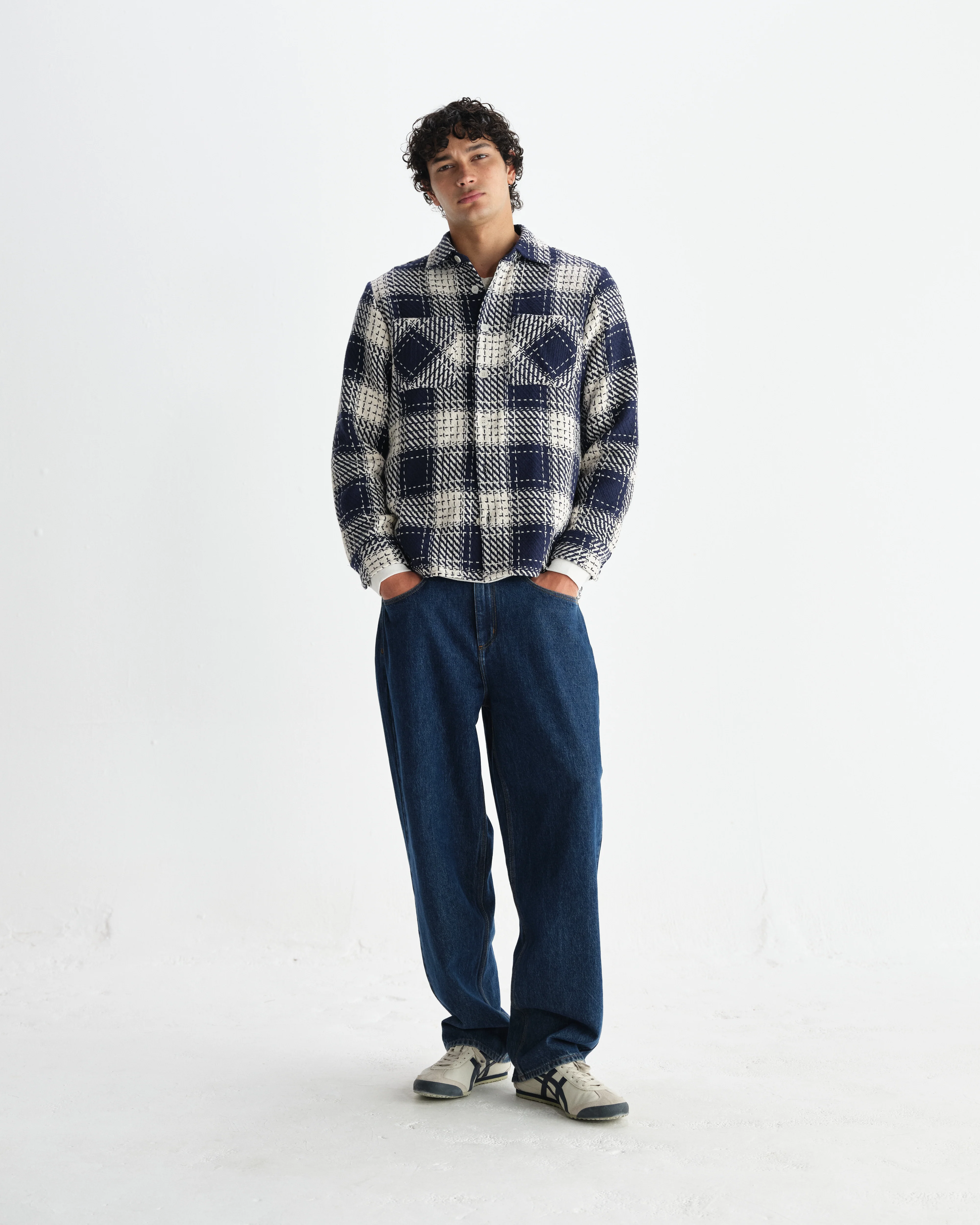 Whiting - Navy Marine Beatnik Overshirt - Image 5