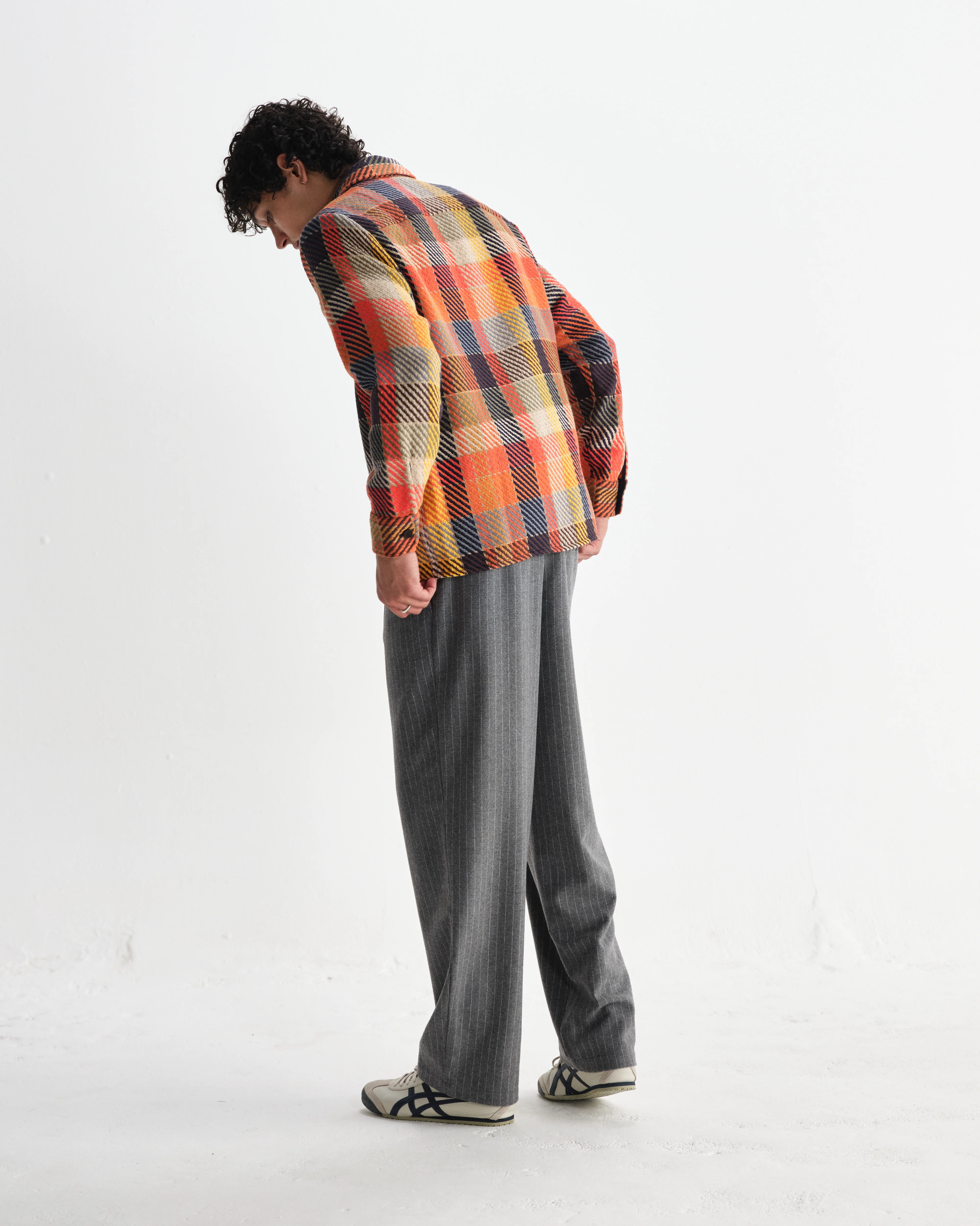 Whiting - Orange Pike Check Overshirt - Image 7
