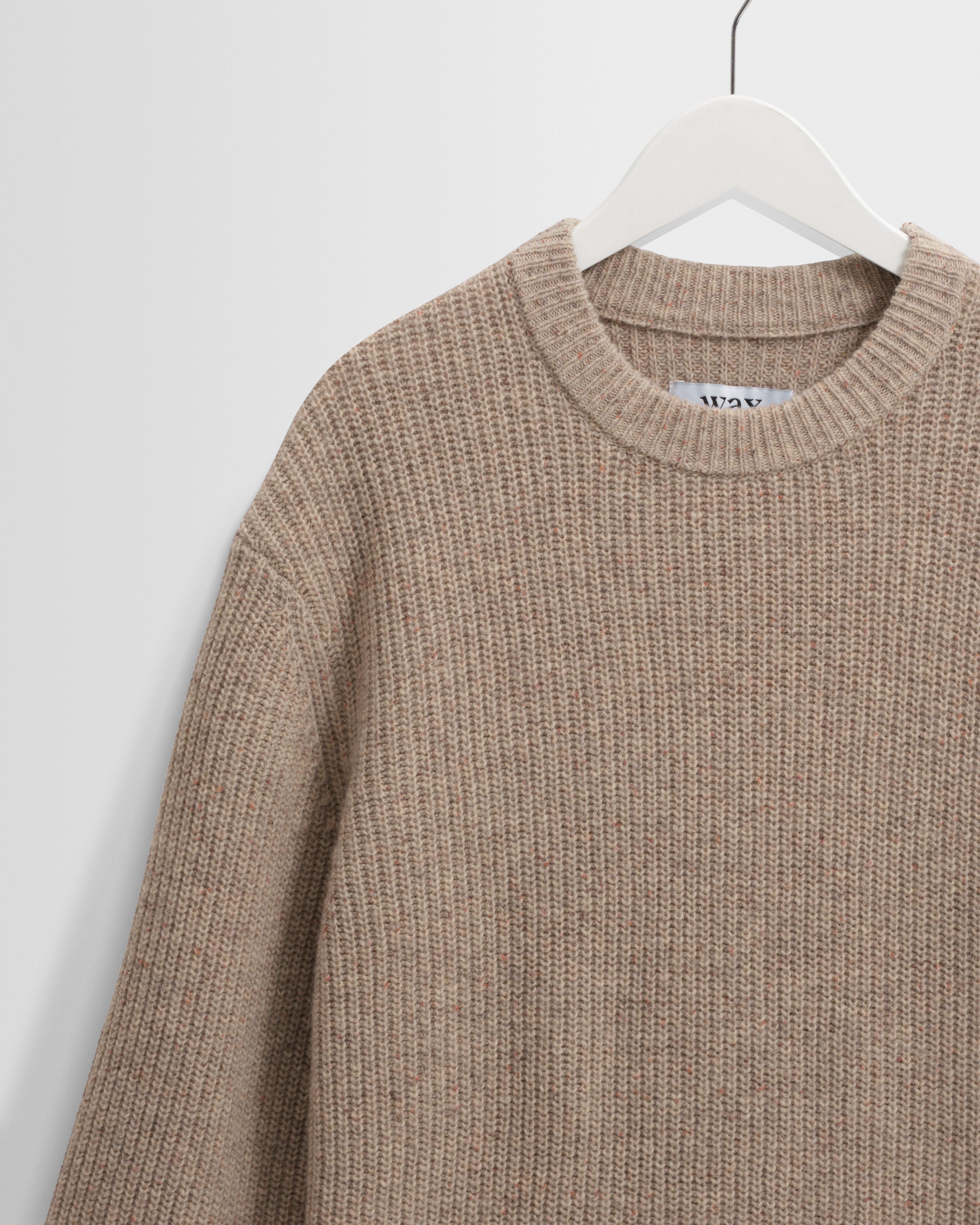 Wilde - Natural Donegal Wool Crewneck - Image 7